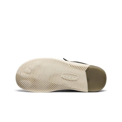 Keen Men's KNX Leather Sneaker Black/Star White