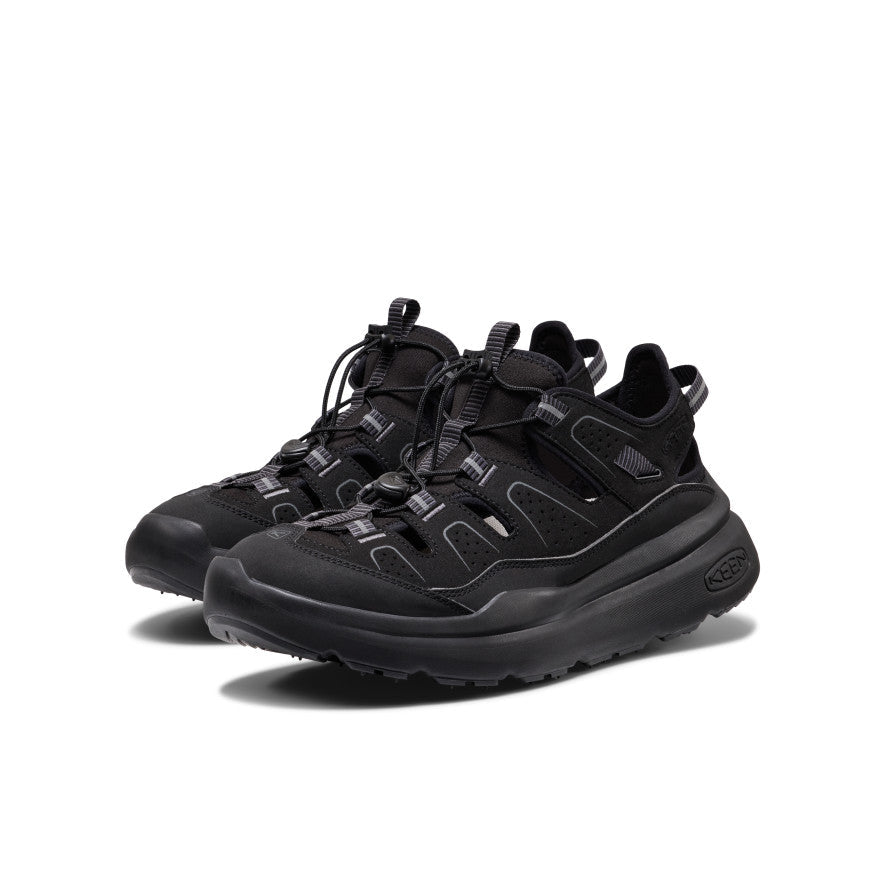 Keen Men's WK450 Walking Sandal Black/Black