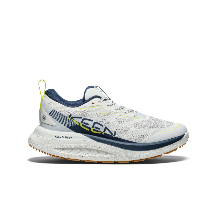 Keen Men's WK400 II Walking Shoe Star White/Naval Academy
