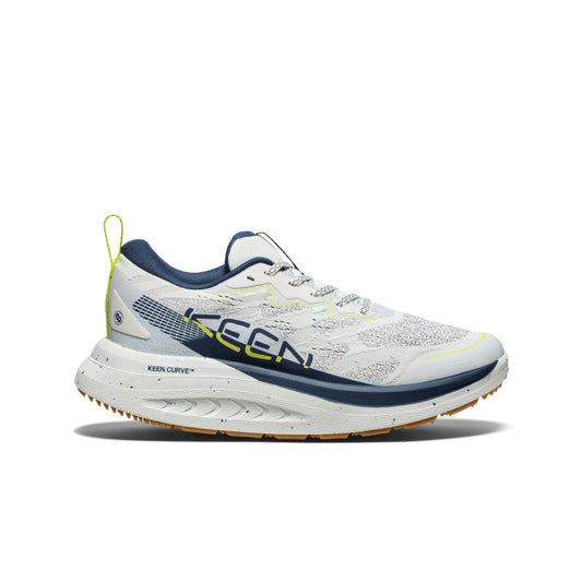 Keen Men's WK400 II Walking Shoe Star White/Naval Academy
