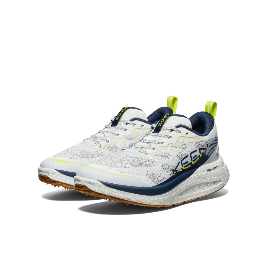 Keen Men's WK400 II Walking Shoe Star White/Naval Academy