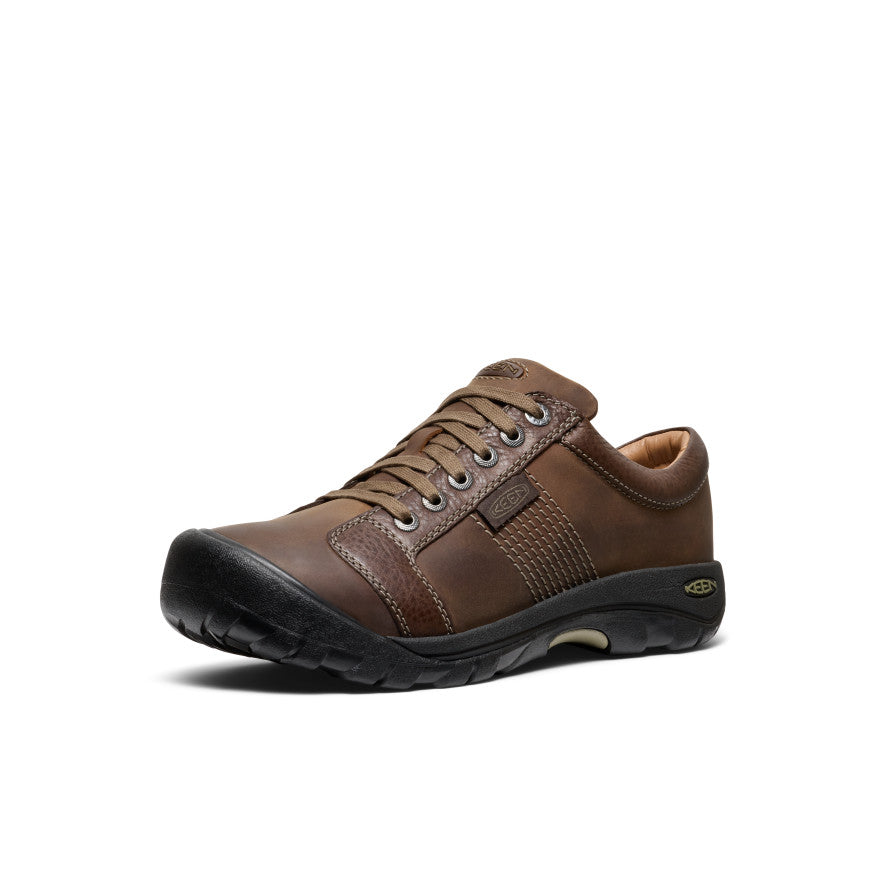 Keen Men's Austin Shoe Wide Chocolate Brown