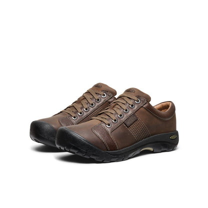 Keen Men's Austin Shoe Wide Chocolate Brown