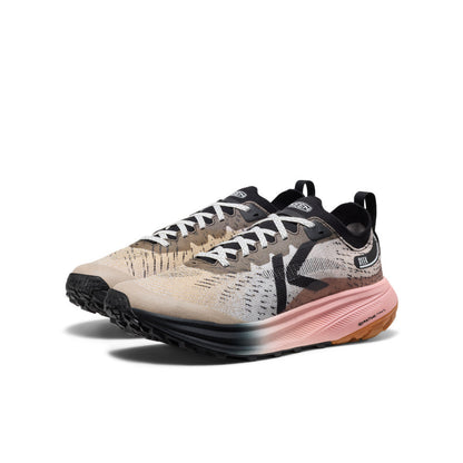 Keen Men's Seek Trail Running Shoe Black/Sunset Sand