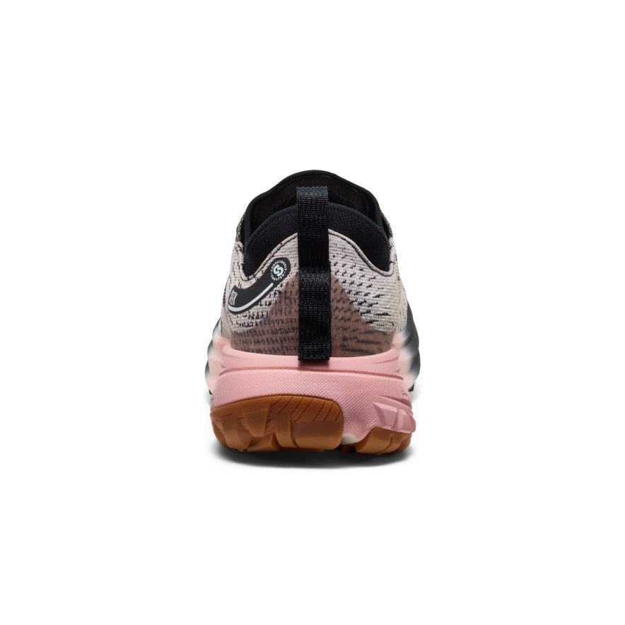 Keen Men's Seek Trail Running Shoe Black/Sunset Sand
