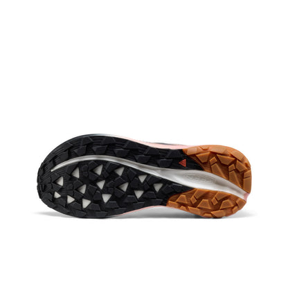Keen Men's Seek Trail Running Shoe Black/Sunset Sand