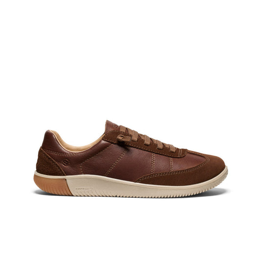 Keen Men's KNX T-Toe Sneaker Dark Earth/Plaza Taupe