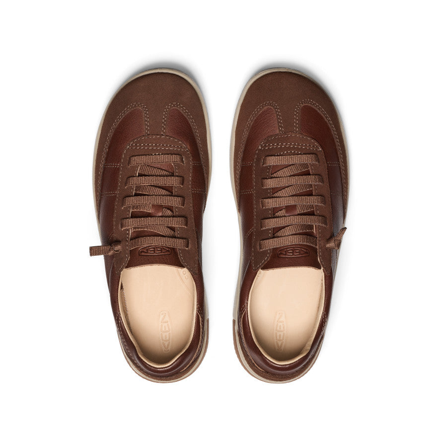 Keen Men's KNX T-Toe Sneaker Dark Earth/Plaza Taupe