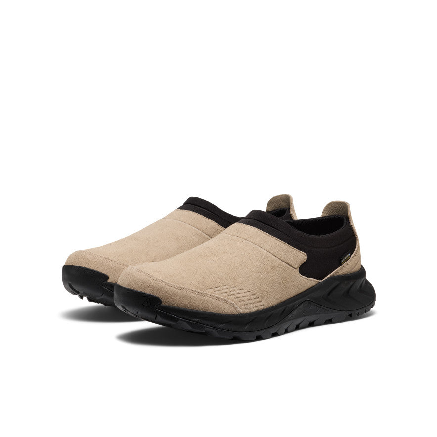 Keen Men's TTS Moc Waterproof Sneaker Safari/Black
