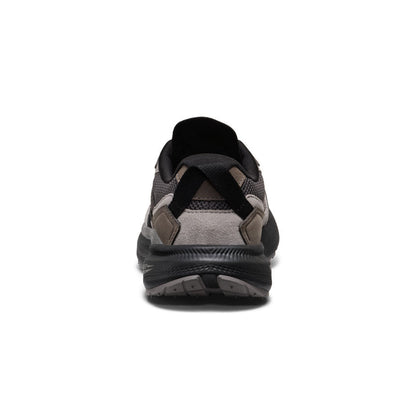 Keen Men's WK500 Leather Walking Shoe Steel Grey/Black