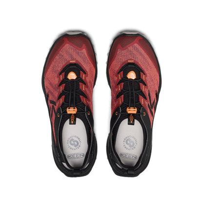 Keen Men's Zionic ADV Open-Air Hiking Shoe Garnet/Orange Peel