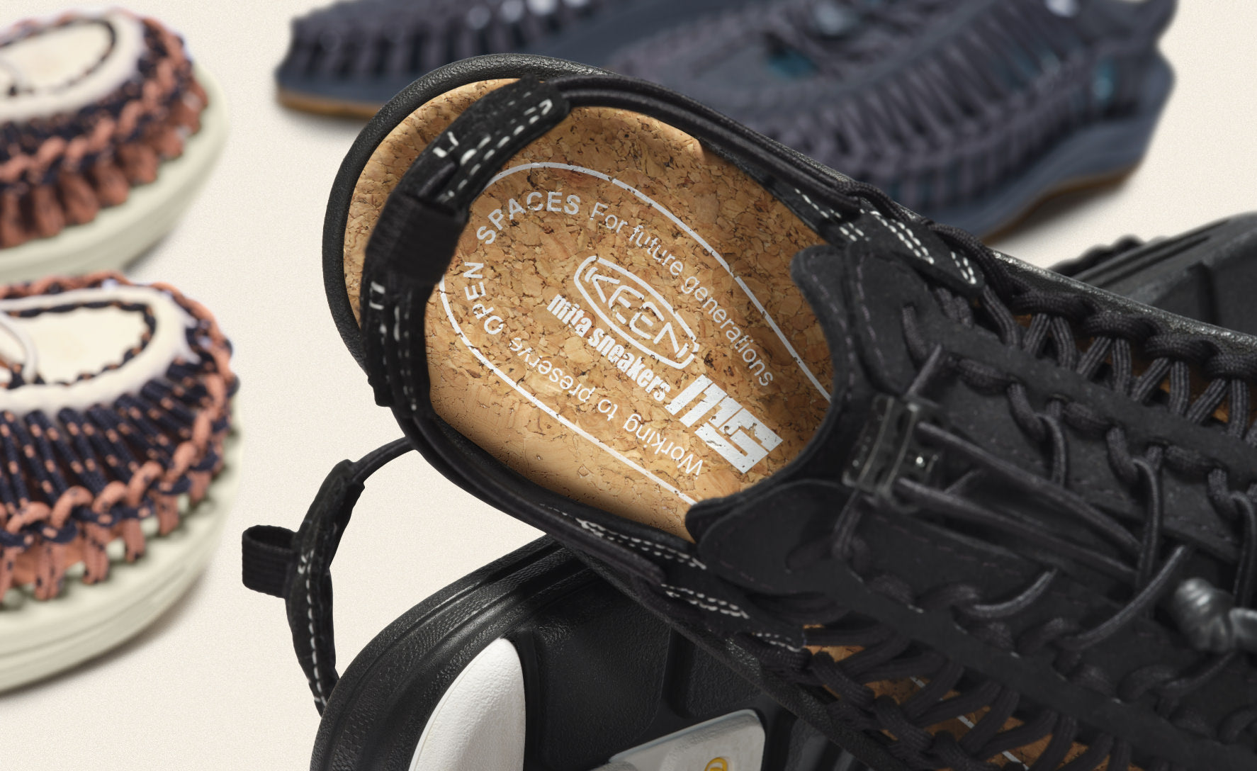 Keen All Gender UNEEK II Convertible x Mita Sneakers Black/Ms4