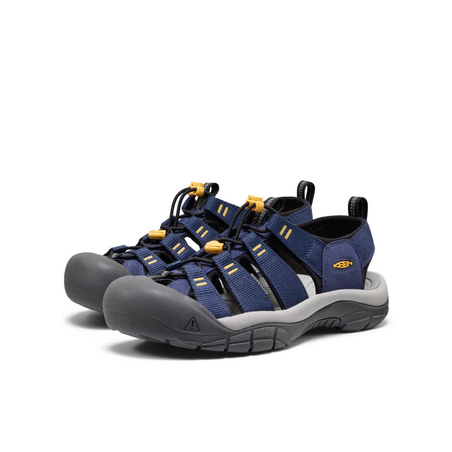 Keen Men's Newport H2 Sandal Naval Academy/Keen Yellow