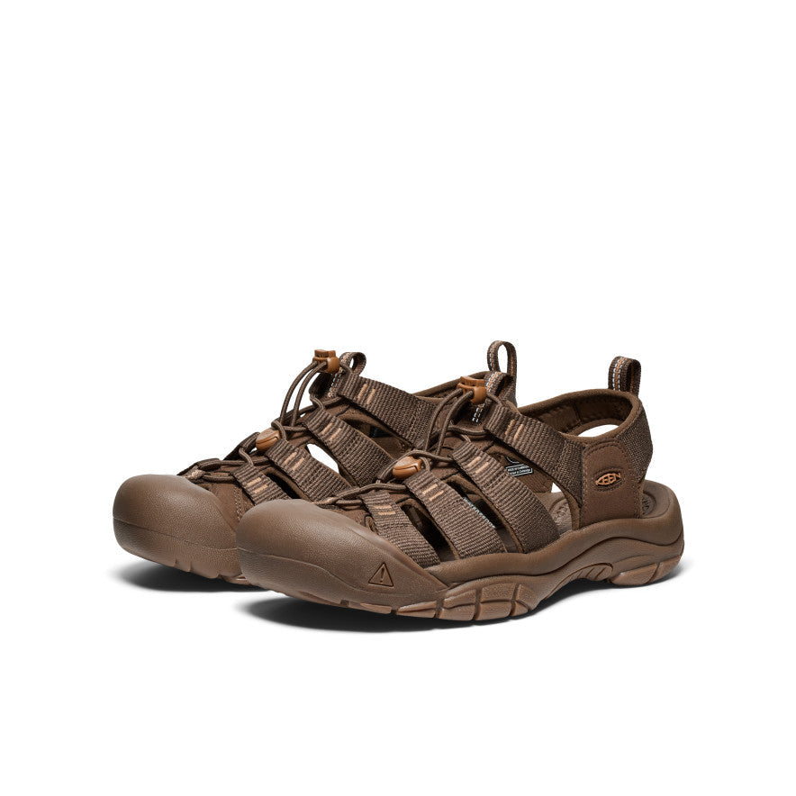 Keen Men's Newport H2 Sandal Monochrome/Dark Earth