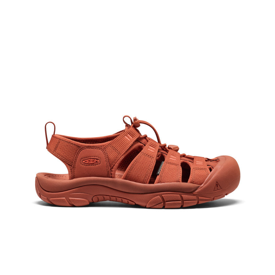 Keen Men's Newport H2 Sandal Monochrome/Burnt Brick