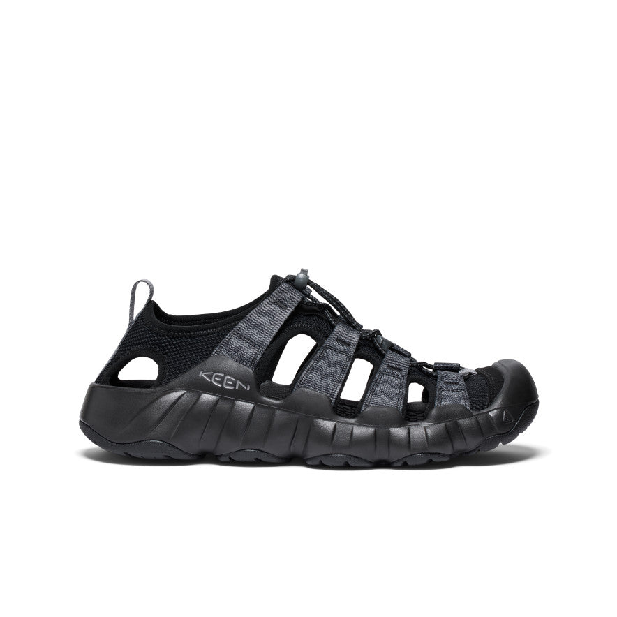 Keen Men's Hyperport H2 Sandal Black/Steel Grey