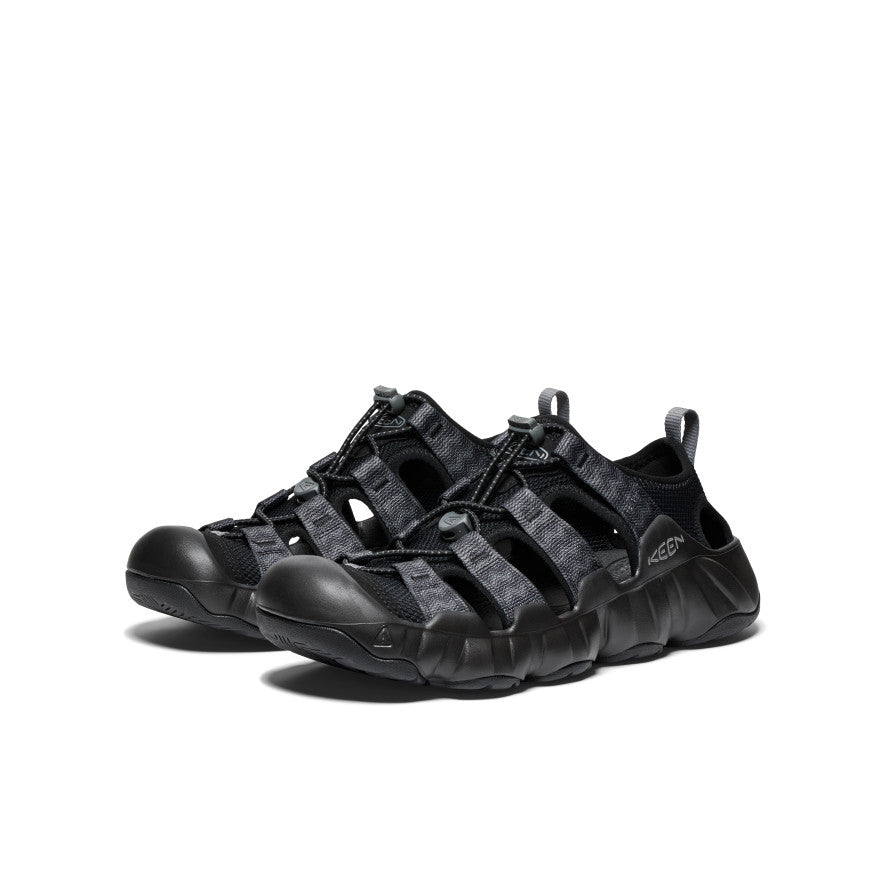 Keen Men's Hyperport H2 Sandal Black/Steel Grey