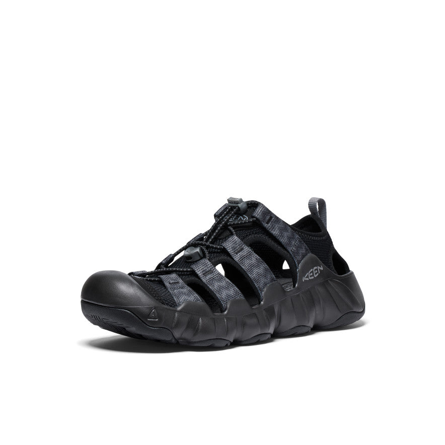 Keen Men's Hyperport H2 Sandal Black/Steel Grey