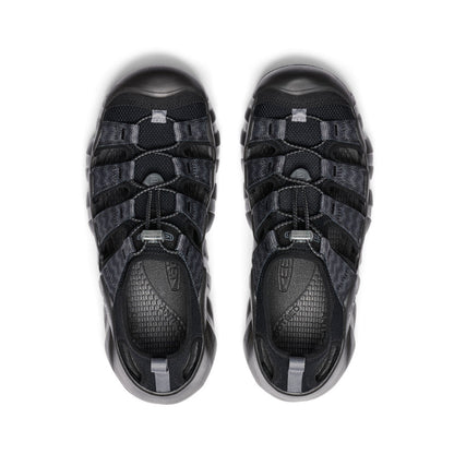 Keen Men's Hyperport H2 Sandal Black/Steel Grey