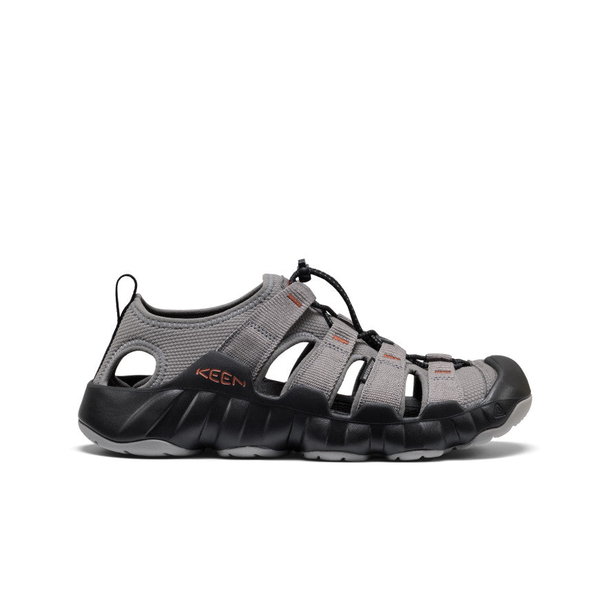 Keen Men's Hyperport H2 Sandal Steel Grey/Burnt Brick