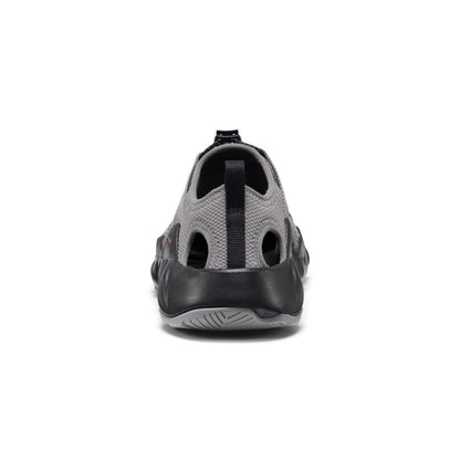 Keen Men's Hyperport H2 Sandal Steel Grey/Burnt Brick