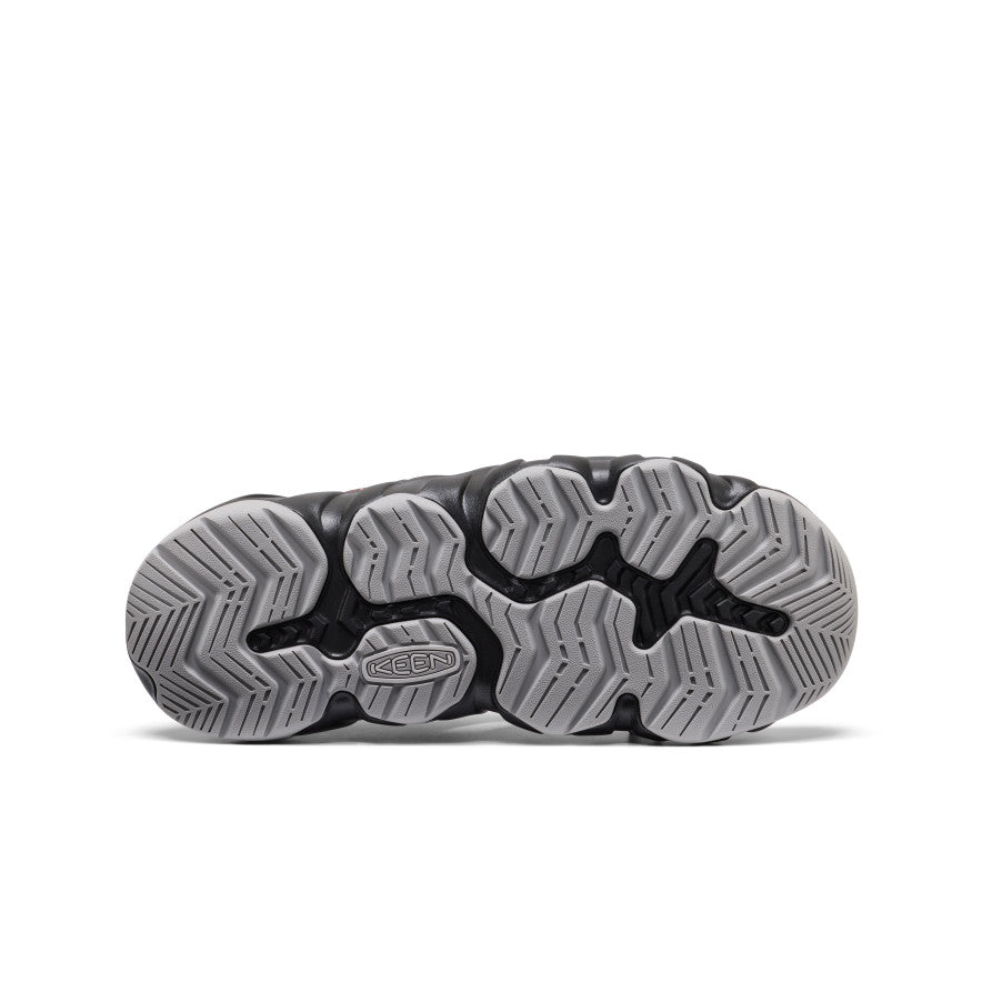 Keen Men's Hyperport H2 Sandal Steel Grey/Burnt Brick