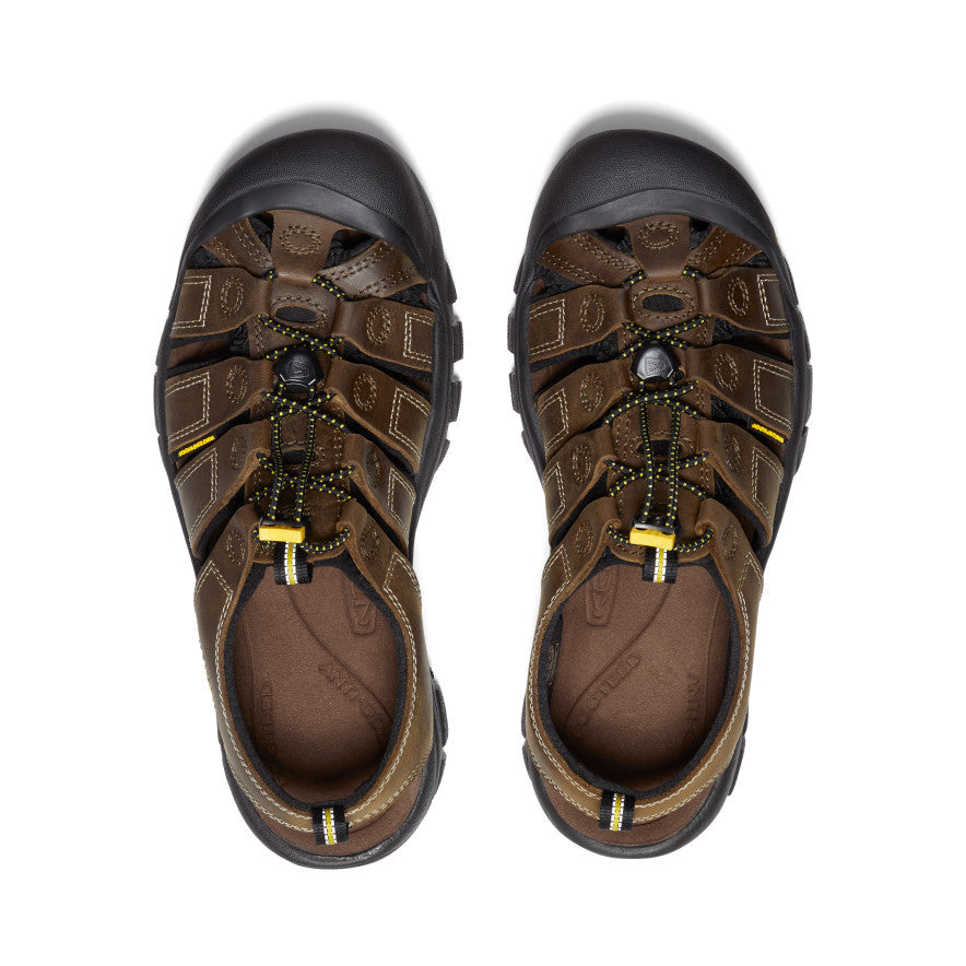 Keen Men's Newport Leather Sandal Bison