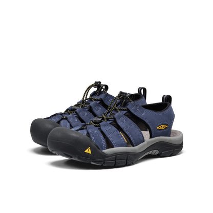 Keen Men's Newport Leather Sandal Naval Academy