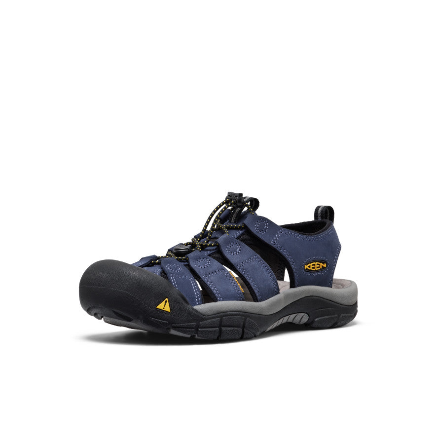 Keen Men's Newport Leather Sandal Naval Academy