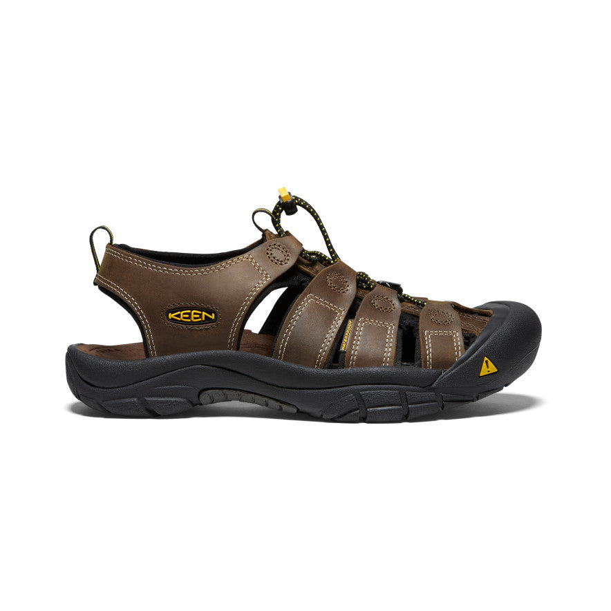 Keen Men's Newport Leather Sandal Wide Bison