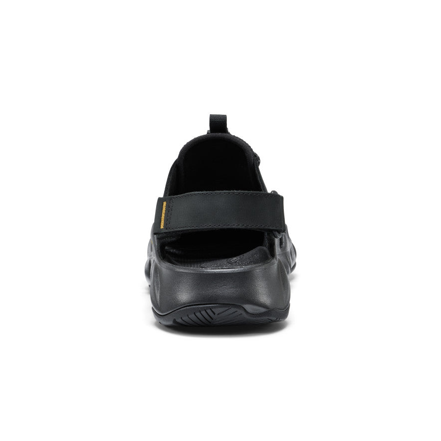 Keen Men's Hyperport Fisherman Leather Sandal Black/Keen Yellow