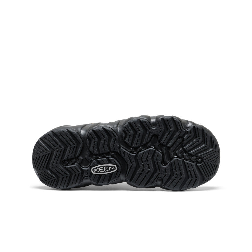 Keen Men's Hyperport Fisherman Leather Sandal Black/Keen Yellow
