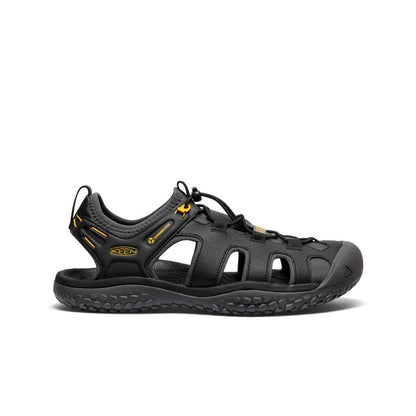 Keen Men's SOLR Sandal Black/Gold