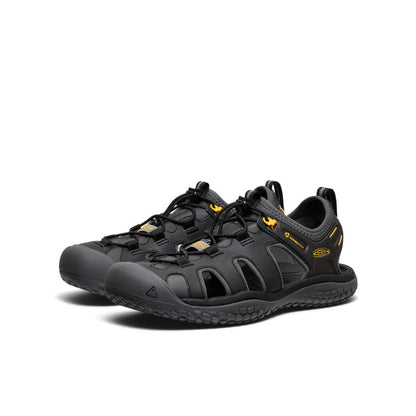 Keen Men's SOLR Sandal Black/Gold