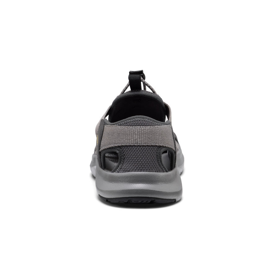 Keen Men's Seanik H2 Sandal Steel Grey/Cream Gold