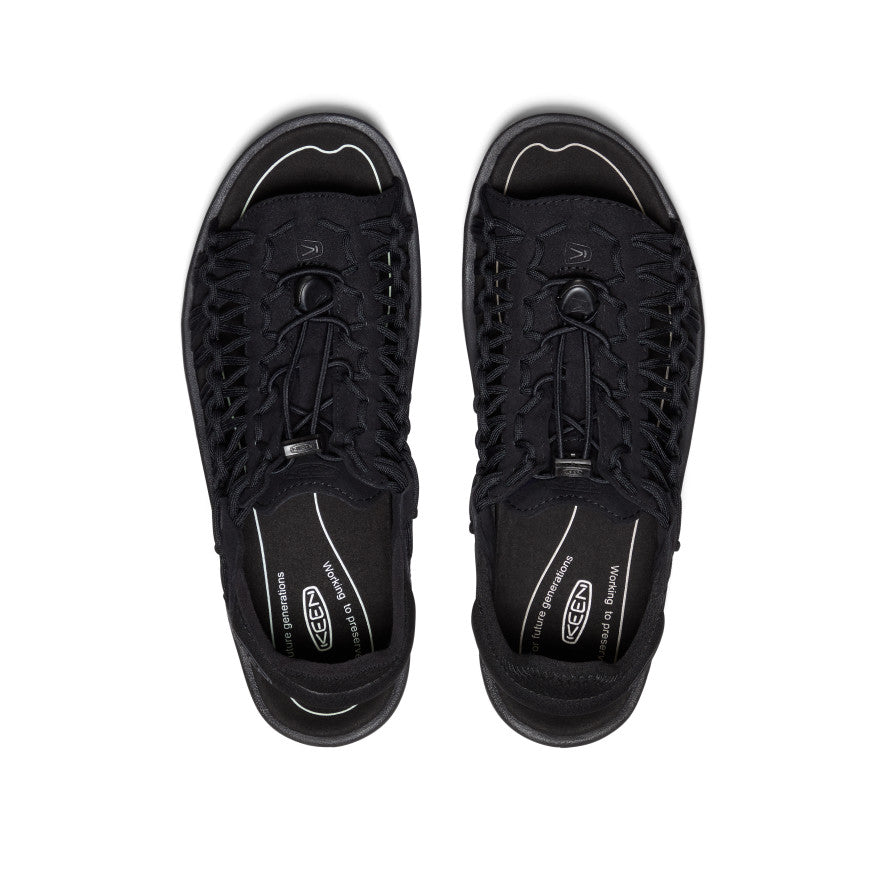 Keen Men's UNEEK II Open Toe Black/Black
