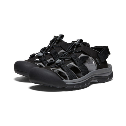 Keen Men's Rapids H2 Sandal Black/Steel Grey
