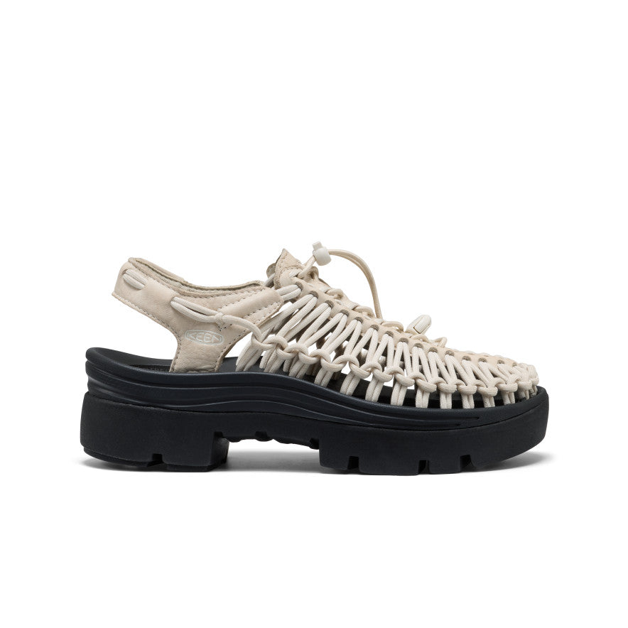 Keen All Gender UNEEK PLT Sneaker Birch Smooth Lea