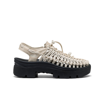 Keen All Gender UNEEK PLT Sneaker Birch Smooth Lea