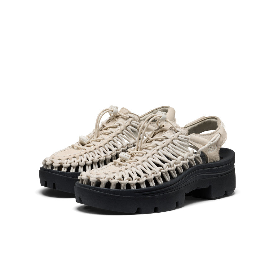 Keen All Gender UNEEK PLT Sneaker Birch Smooth Lea