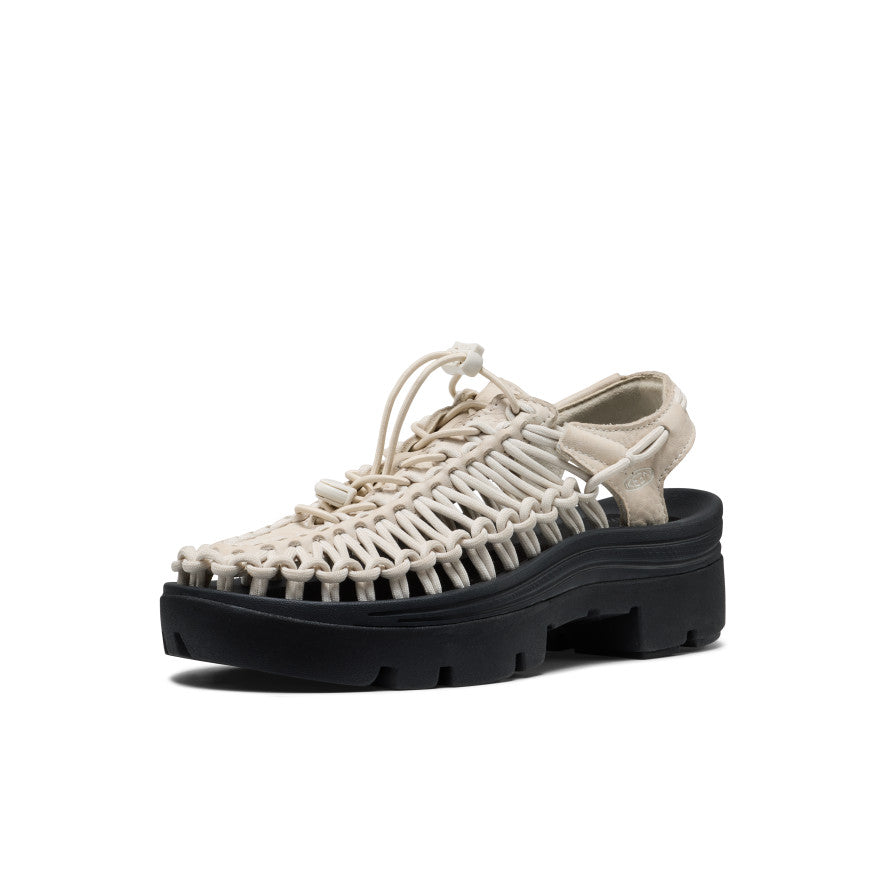 Keen All Gender UNEEK PLT Sneaker Birch Smooth Lea