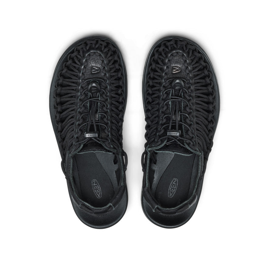 Keen All Gender UNEEK PLT Sneaker Black Smooth Lea