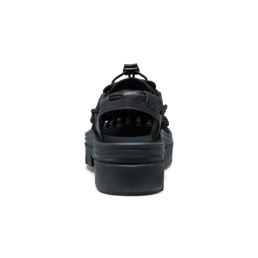 Keen All Gender UNEEK PLT Sneaker Black Smooth Lea