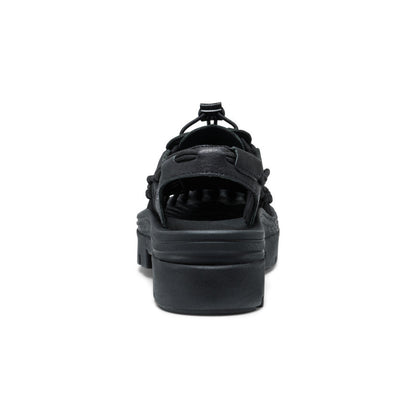 Keen All Gender UNEEK PLT Sneaker Black Smooth Lea