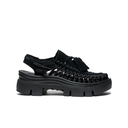 Keen All Gender UNEEK PLT Tassel Sneaker Black/Black