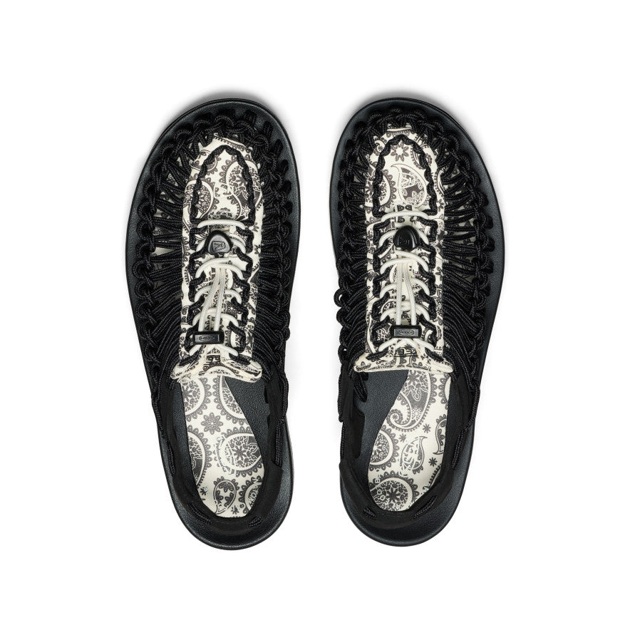 Keen Men's UNEEK Sneaker x T.H.C. Blk Raven Paisley