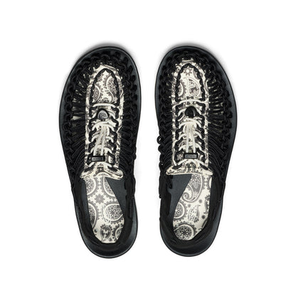 Keen Men's UNEEK Sneaker x T.H.C. Blk Raven Paisley