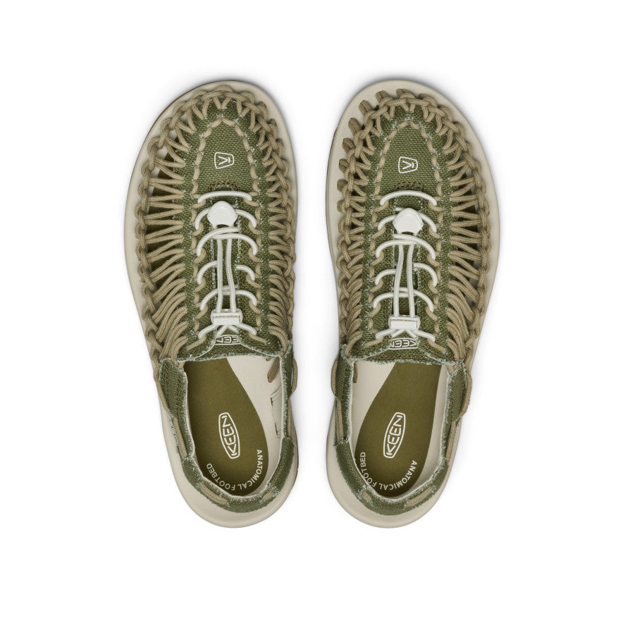 Keen Men's UNEEK Canvas Martini Olive/Birch