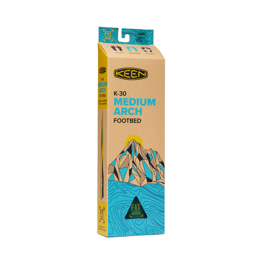 Keen Men's Outdoor K-30 Medium Arch Insole Blue