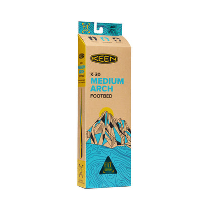 Keen Men's Outdoor K-30 Medium Arch Insole Blue